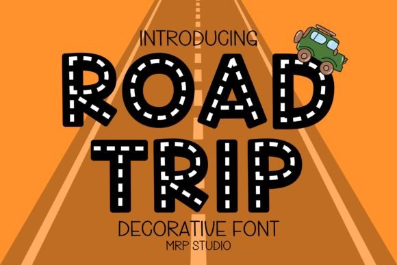 Road Trip Font
