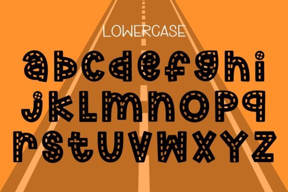 Road Trip Font preview 4