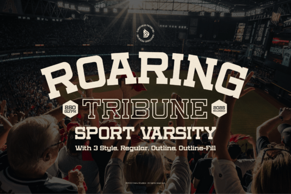 Roaring Tribune Font