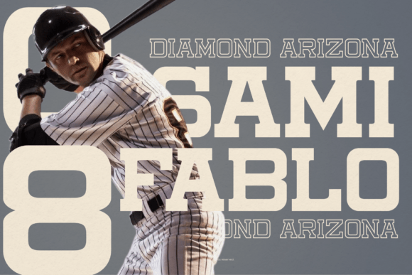 Roaring Tribune Font preview 3