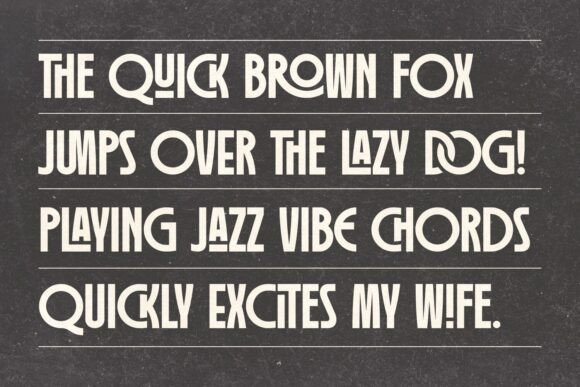 Robinco Font preview 2