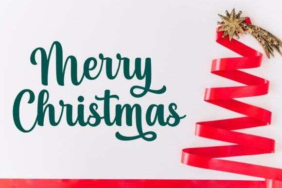 Candy Canes Font preview 2
