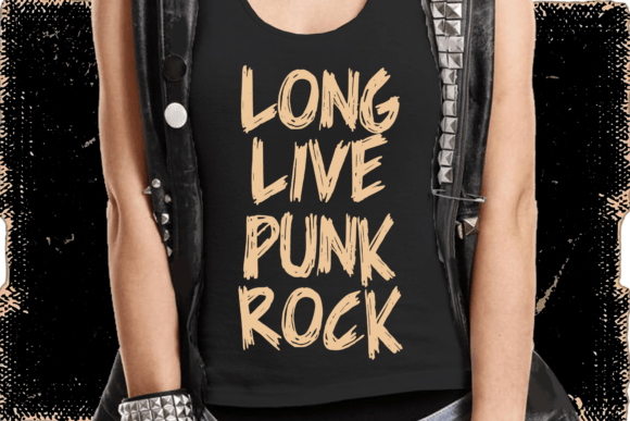 Rock Scrawl Font preview 2