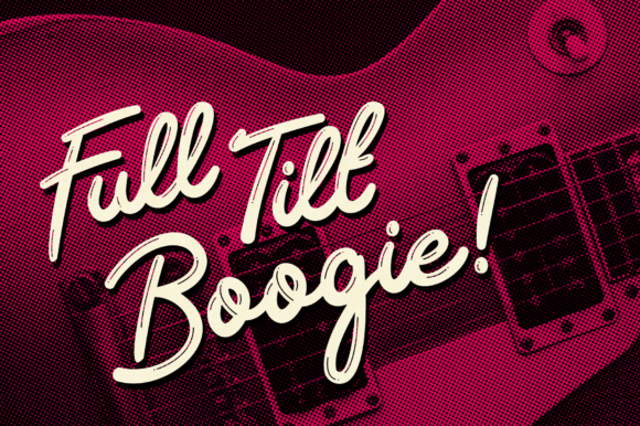 Rockabilly Romance Font preview 3