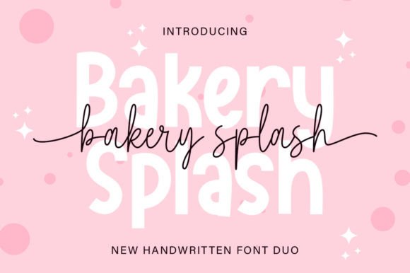 Bakery Splash Duo Font