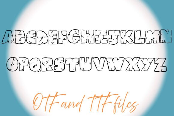 Rockface Font preview 2