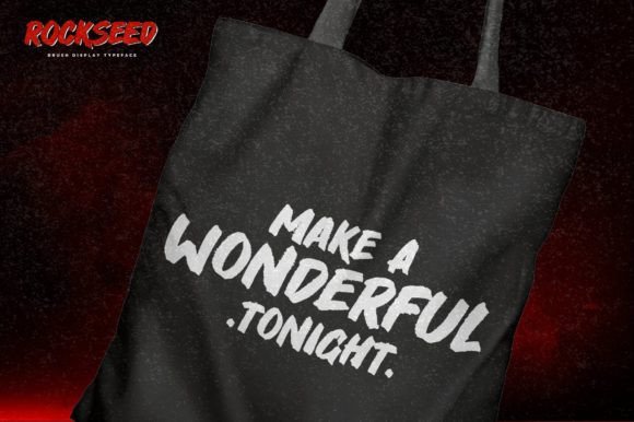 Rockseed Font preview 3