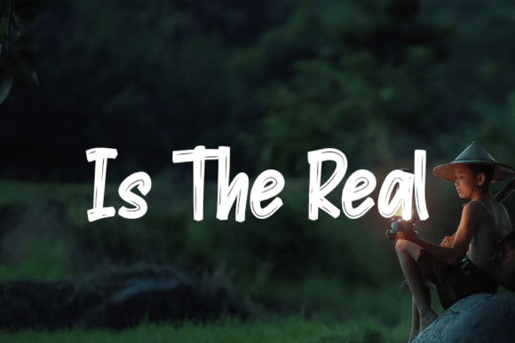 Rocky Brush Font preview 4