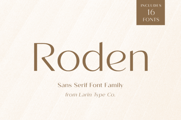 Roden Font