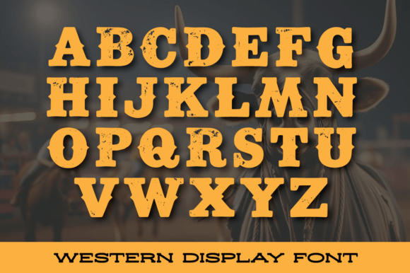 Rodeo Night Font preview 3