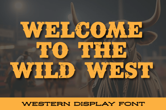 Rodeo Night Font preview 4
