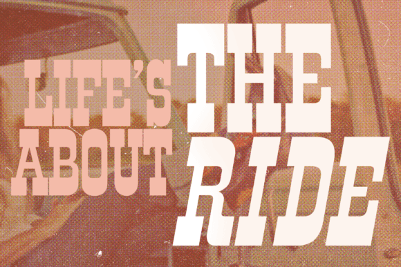 Rodeo Nights Font preview 2
