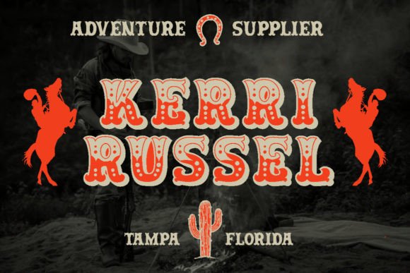 Rodeo Rebels Font preview 2