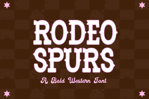 Rodeo Spurs Font