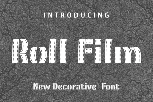 Roll Film Font