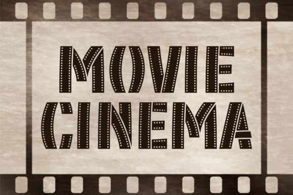 Roll Film Font preview 3