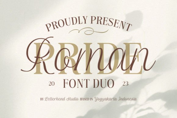 Roman Pride Duo Font