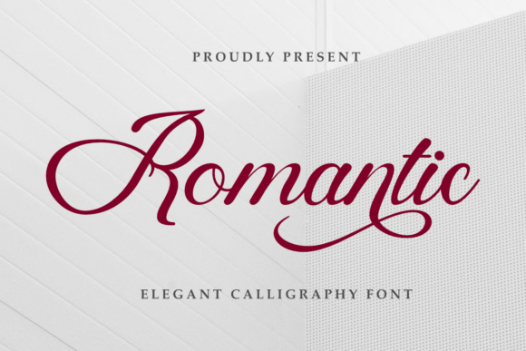 Romantic Font