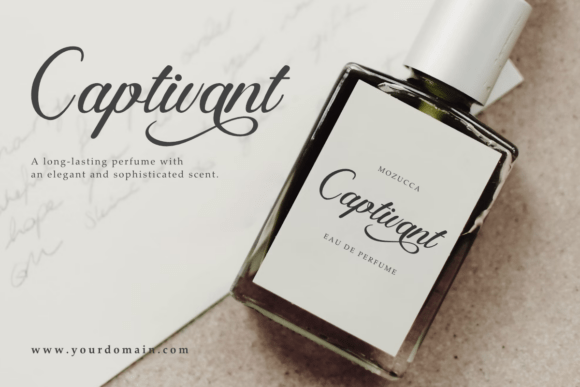Romantic Font preview 4