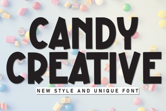 Candy Creative Font