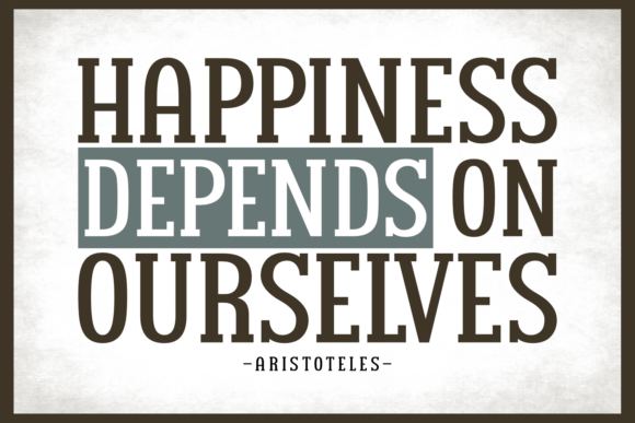 Balanced Happiness Font preview 4