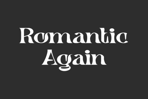 Romantic Again Font