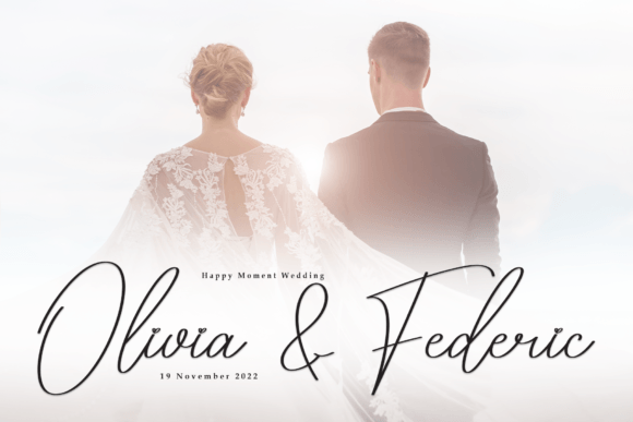 Romantic Signature Font preview 2