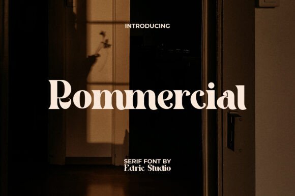 Rommercial Font