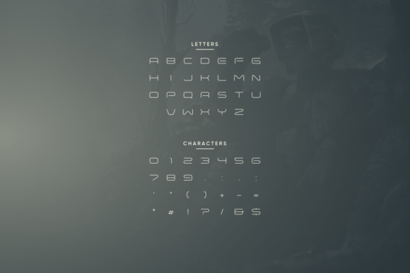 Romusa Font preview 3