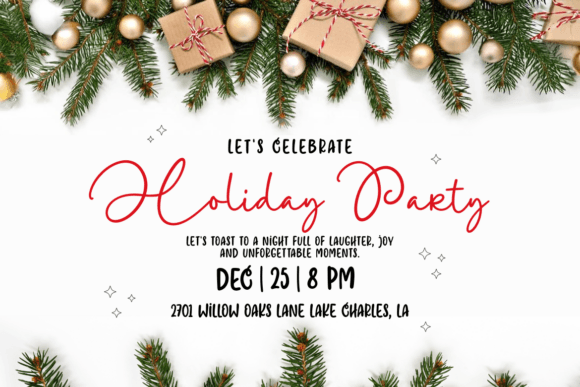 Candy Garland Duo Font preview 2