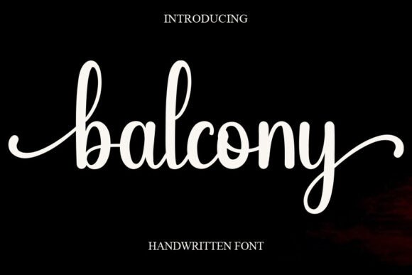 Balcony Font