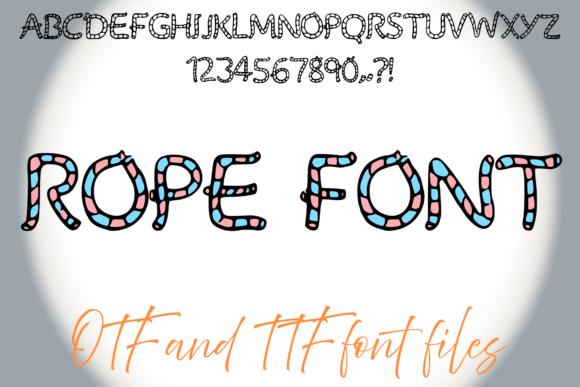 Rope Font preview 2