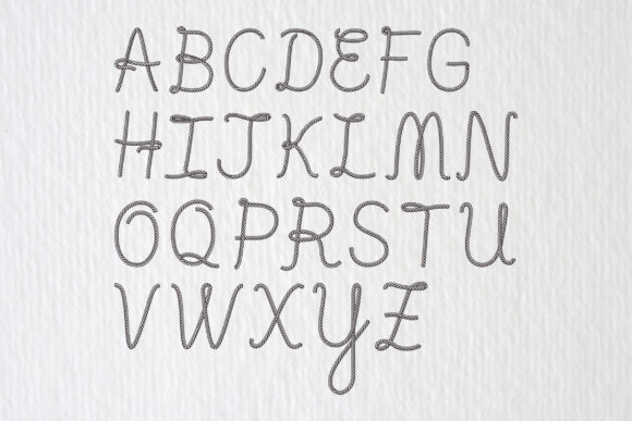 Rope Font preview 3