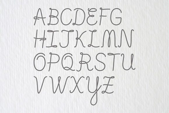 Rope Font preview 7