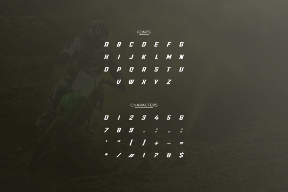 Rosacas Font preview 3