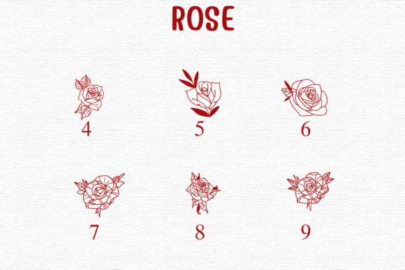 Rose Font preview 4