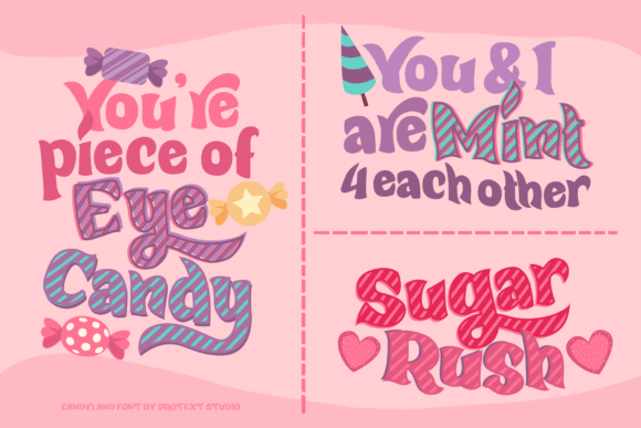 Candy Land Font preview 3