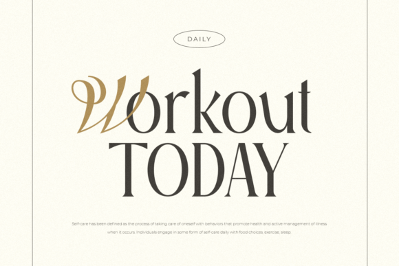 Rosemary Font preview 3