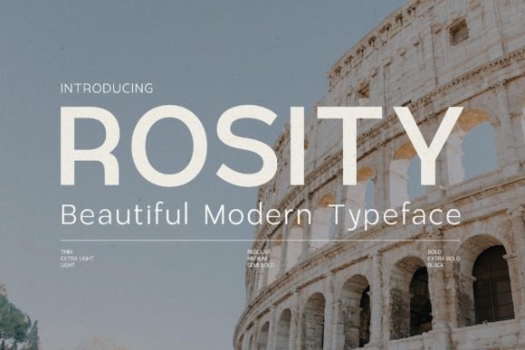 Rosity Font