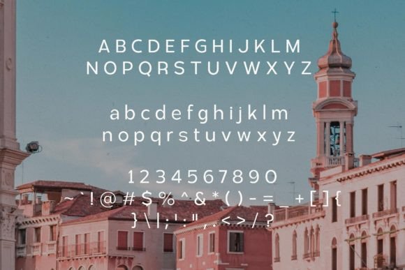 Rosity Font preview 3