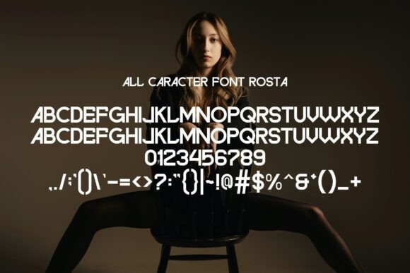 Rosta Font preview 2