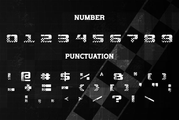 Roster Racing Font preview 4