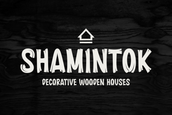Rotten Wood Font preview 2