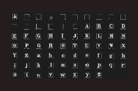 Rough Times Medium Font Font preview 3