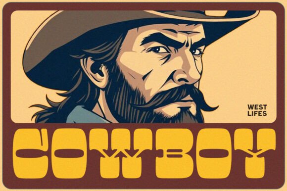 Round Timber Font preview 4