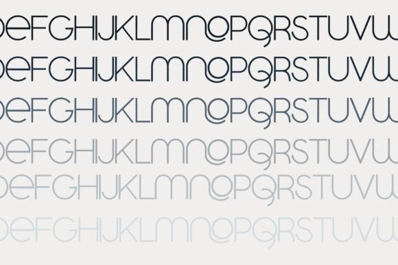 Roundabout Font preview 2