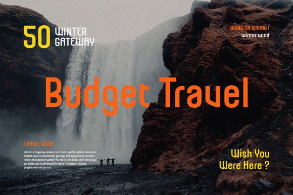 Roways Font preview 2