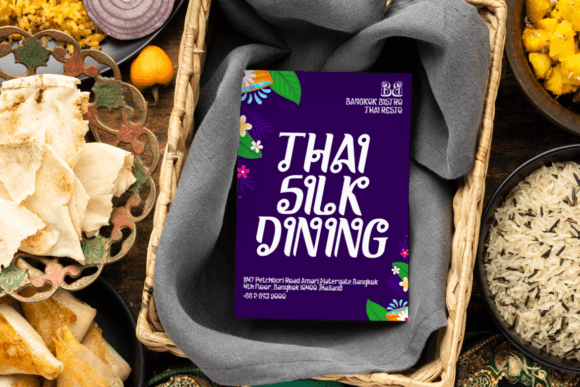 Royal Bangkok Font preview 4
