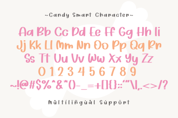 Candy Smart Font preview 3