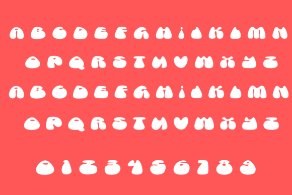 Candy Heart Font preview 2